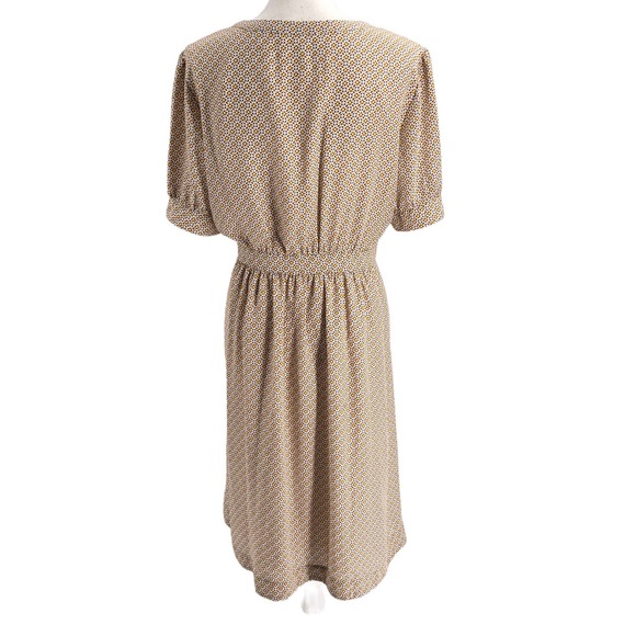 🚨DownEast Womens Size Large Floral Pintuck A-Line Mirandy Dress Knee Length - Picture 3 of 11